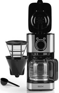 Beem Kaffeemaschine Fresh-Aroma-Switch Glas 900W Edelstahl/schwarz Filterkaffeemaschine