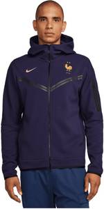 Nike FFF Tech Fleece Windrunner blackened blue/club gold Fußball-Pullover