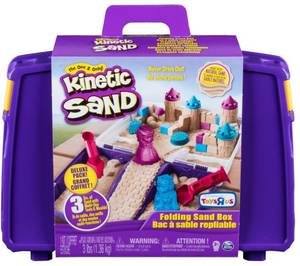 Spin Master Kinetic Sand - Folding Sand Box Formsand