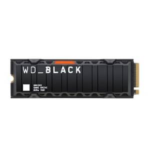 Western Digital WD_BLACK SN850X NVMe SSD 2 TB M.2 2280 PCIe 4.0 mit Kühlkörper