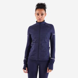 Kiprun Laufjacke Damen warm - blau 
