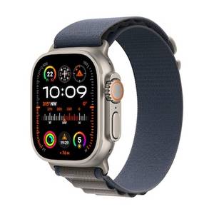 Apple Watch Ultra 2 LTE 49mm Titanium Alpine Loop Blau medium MREP3FD/A 