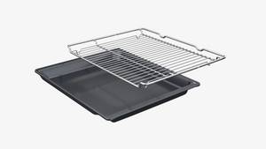 Bosch Einbaubackofen »HBG7721B1«, mit Auszug nachrüstbar, pyrolysefähig, Home Connect, Pyrolyse-Reinigung, TFT Touchdisplay 