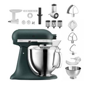 Kitchenaid Küchenmaschine  4,8 L 5KSM185 Artisan Küchenmaschine Allrounderset 