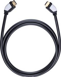 Oehlbach Shape Magic 120 High-Speed-HDMI-Kabel mit Ethernet (1,2m) schwarz HDMI-Videokabel