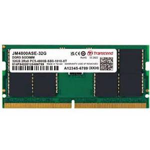 Transcend JetMemory JM4800ASE-32G Laptop-Arbeitsspeicher Modul DDR5 32 GB 1 x 32 GB 262pin SO-DIMM CL40 JM4800ASE-32G 