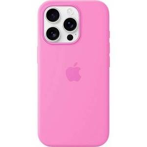 Apple Silikon Case Silikon Case  iPhone 16 Pro Pfingstrose Induktives Laden, MagSafe kompatibel, Stoßfest MDFX4ZM/A 