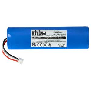 Vhbw Staubsauger-Akku Ersatz für Baugleiche Originalteilebezeichnung Ecovacs S01-LI-148-3400 für Saugroboter (3200mAh, 14,4V, Li-Ion) 3200 mAh 