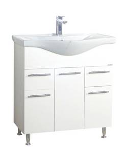 Vcm Waschtisch »2-tlg. Waschplatz Waschtisch Schubladen Lisalo XL« 