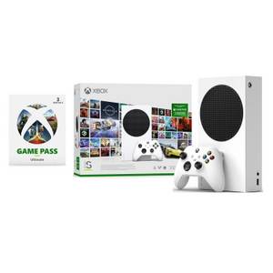 Xbox Series S 512 GB Starter Bundle + 3 Monate Game Pass intergriert (Set, Starter Bundle) 