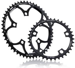 Miche Compact Chainring Black (49) Rennrad-Kettenblatt