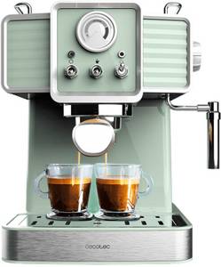 Cecotec Innovaciones S.L. Cecotec Power Espresso 20 Tradizionale Light Green Siebträgermaschine