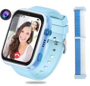 Sanorum 4G Smartwatch für Kinder, GPS-Tracker Smartwatch (4,64 cm/1,83 Zoll, Wasserdichter Touchscreen) Zwei-Wege-Anrufe, Bildkompetenz, SOS, WLAN, mehrere Desktop-Stile zur Auswahl, für 4–12 Jungen und Mädchen 