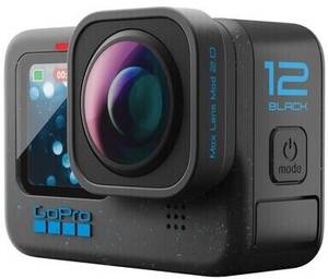 Gopro HERO12 Black + Max Lens Mod 2.0 4K-Action-Cam
