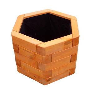 Mr. Gardener Blumenkasten, BxH: 50 x 35 cm, pinienfarben, Holz - beige 