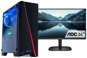 Captiva Advanced Gaming I61-423 TFT Bundle Gaming-PC-Komplettsystem (24