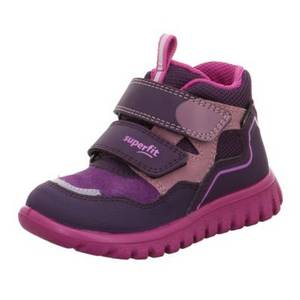 Superfit Lauflernschuh SPORT7 MINI in WMS Weite M, GORE-TEX lila Gr. 21 Mädchen Kinder 