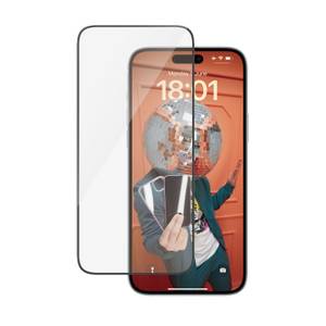 Panzerglass (TM) Displayschutz iPhone 15 Plus | Ultra-Wide Fit m. EasyAligner (Transparent) (Versandkostenfrei) 
