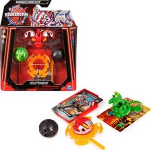 Spin Master Bakugan Revolution - Starter 3 Pack - Solid (mit Special Attack Dragonoid) mehrfarbig 