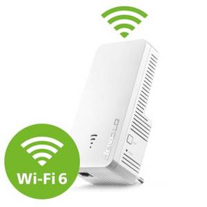 Devolo WiFi 6 Repeater 3000 (bis zu 3.000 Mbit/s, 1x GB LAN, Mesh Access Point) 