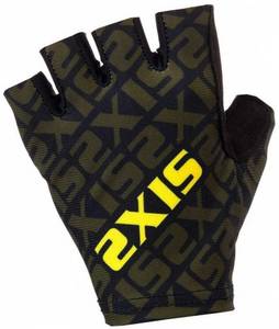 SIX2 Short Gloves (GLS2) black Kurzfinger-Handschuhe