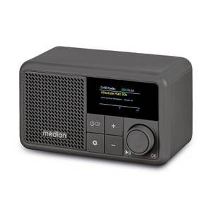 Medion ® Radio (MW/UKW, AM/FM, DAB+, RDS, 2 W) 