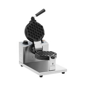 Royal Catering Waffeleisen Bubble-Waffeleisen Waffelmaschine Waffelautomat Profi-Waffeleisen 1200, 1200 W 