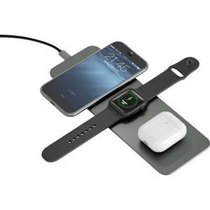 Terratec ChargeAIR All induktive Ladestation mit Schnellladefunktion Grün 