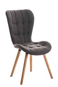 Clp Esszimmerstuhl Elda Mit Polsterung Und Stoffbezug I Lehnstuhl Mit Robustem Holzgestell I Polsterstuhl Mit Ziernähten 