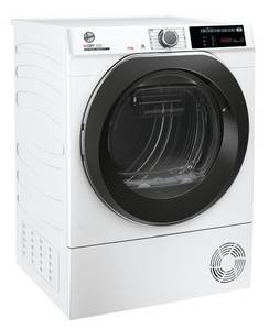 Hoover Wärmepumpentrockner H-DRY500 NDEH11A2TCBEXS-S, 11 kg, AquaVision-System, Wolle-Programm, Wärmepumpen-Technologie, 5D-Display 