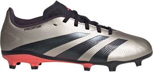 Adidas Predator League FG Kids (IF6354) platinum metallic/aurora black/turbo Nockenschuhe