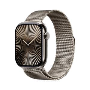 Apple Watch S10 Natur Titanium Milanese Loop Natur - M/L GPS + Cellular 46mm MWYC3QF/A 