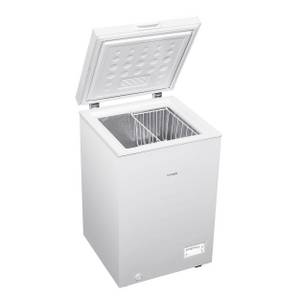Homex Gefrierschrank FT1020-W, 84.5 cm hoch, 54.5 cm breit, 98 L Nutzinhalt, Höhenverstellbare Füße, Super-Frost-Funktion 