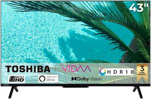Toshiba 43UV2463DA DLED-Fernseher (108 cm/43 Zoll, 4K Ultra HD, Smart-TV) 