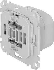  TechniSat Smart-Home Dimmer-Einsatz mit Flächenwippe (Unterputzdose, Z-Wave Plus, Samsung SmartThings, smartes dimmen von Licht per App, kompatibel mit Gira Markenschaltern) 
