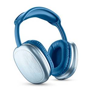  Music Sound | Bluetooth-Kopfhörer MAXI2 | Kopfhörer Around Ear Bluetooth 5.0 - Play Time 22h - Charging 1,5h - Integriertes Mikrofon - Bedienelemente am Pavillon und verstellbarem Kopfband, Blaue 