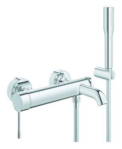 Grohe Wannenarmatur »Essence« Einhand-Wannenbatterie mit Brausegarnitur - Chrom 