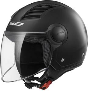 LS2 Helmets LS2 Airflow schwarz matt Jethelm