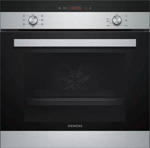 Siemens iQ100 HB113FBS1 66 l Einbaubackofen EEK: A (Schwarz, Edelstahl) Einbaubackofen