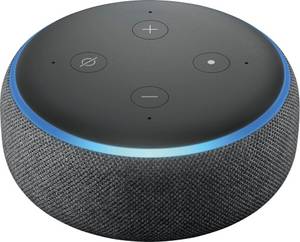 Amazon Echo Dot (3. Gen.) Anthrazit Stoff 