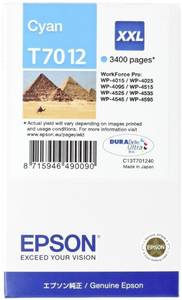 Epson T7012 cyan (C13T70124010) Farbpatrone