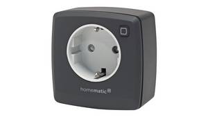 Homematic Ip Smart Home Dimmer-Steckdose – Phasenabschnitt, anthrazit, HmIP-PDT-A 