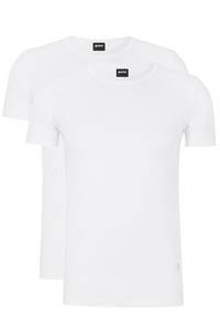 Boss Unterziehshirt RN 2P Modern Cotton Stretch (Doppelpack, 2-St., 2er-Pack) Herren T-Shirt Crew-Neck Slim Fit Kurzarm im Doppelpack (neues Modell) 