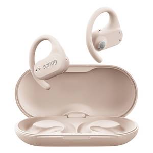 SANAG Open Ear Kopfhörer, Bluetooth 5.4 Sport-Kopfhörer mit Mikrofon Open-Ear-Kopfhörer (Luftleitungs Kopfhörer mit Klare Anrufqualität und Intelligente Bassoptimierung, ENC Noise Cancelling Earbuds, 60 Std Laufzeit, IPX5 Wasserdichte Kabellose Sport Blue 