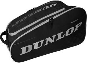 Dunlop Pro Series Racketbag Schwarz/Silber Tennisschläger-Tasche