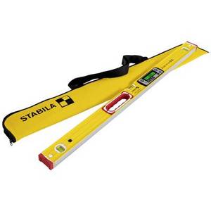 Stabila 19827-ISO Digitale Wasserwaage kalibriert (ISO) mit Rutschstopper, inkl. Tasche 100 cm 0.5 mm/m 