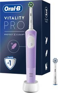 Oral-b Vitality Pro D103 Protect X Clean Set lilac violet Elektrozahnbürste