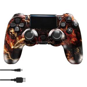 SIERGA Gamepad, Game Controller, Bluetooth, Wireless, für PS4 PlayStation 4-Controller 