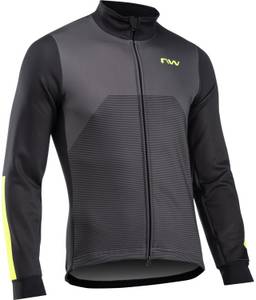 Northwave Blade 2 Jacket (89221062) dark grey/yellow fluo Fahrrad-Thermojacke