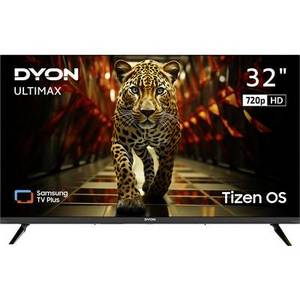 Dyon Ultimax 32H-TI-W LED-TV 80 cm 32 Zoll EEK F (A - G) DVB-C, DVB-S2, DVB-T, DVB-T2, HD ready, Smart TV, WLAN Schwarz 